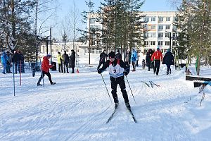 1 этап заводской спартакиады-2024 - лыжные гонки